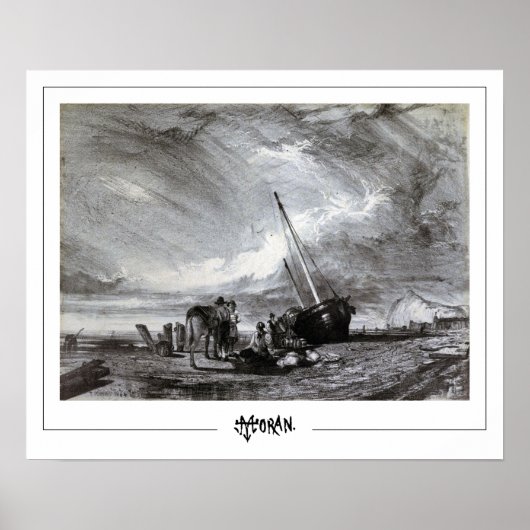 Thomas Moran Zedign Art Poster #41 (Voorkant)