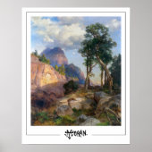 Thomas Moran Zedign Art Poster #5 (Voorkant)