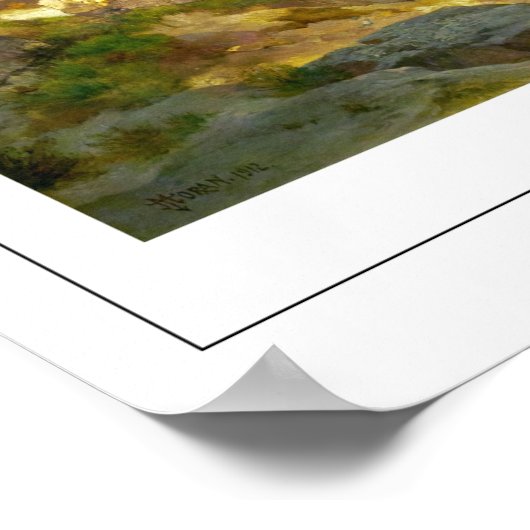 Thomas Moran Zedign Art Poster #9 (Hoek)