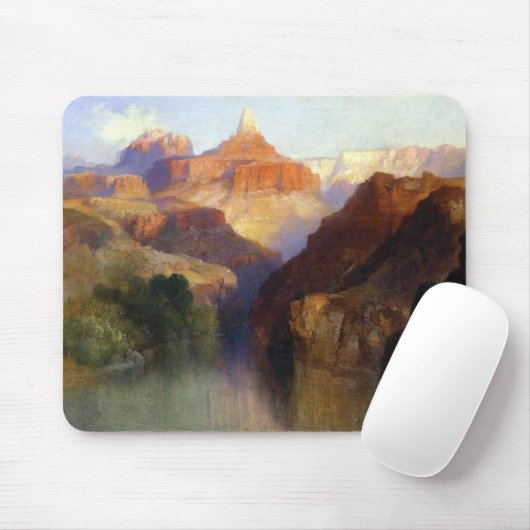 Thomas Moran Zoroaster Peak Muismat (Met muis)