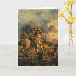 Thomas Moran's schilderij, The Haunted House, Kaart