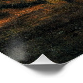 Thomas Moran's schilderij, The Haunted House, Perfect Poster (Hoek)