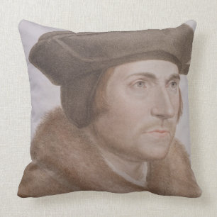 Thomas More, Lord Chancellor (1478-1535) gegraveer Kussen