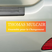 Thomas Mulcair Bumpersticker (Op auto)