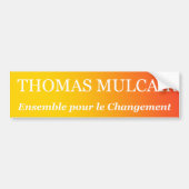 Thomas Mulcair Bumpersticker (Voorkant)