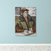Thomas Muntzer, c.1600 Canvas Afdruk (Insitu (Houten vloer))