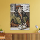 Thomas Muntzer, c.1600 Canvas Afdruk (Insitu (Woonkamer))