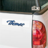 Thomas Naam blauwe sticker sticker auto sticker (Op Truck)