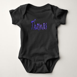 Thomas, naam, logo, baby body romper