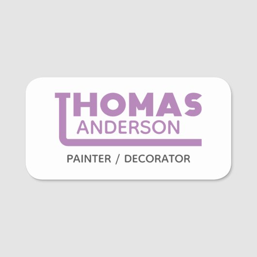 Thomas Name Tag (Voorkant)