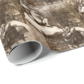  Thomas Nash Harper's Weekly 1865 Santa Cadeaupapier (Rol Hoek)