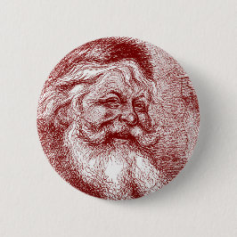 Thomas Nast Santa Claus Ronde Button 5,7 Cm