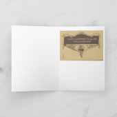 Thomas Nast's vroege St. Nick Drawing Card Feestdagen Kaart (Binnen)