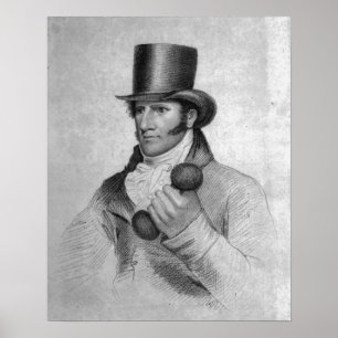 Thomas Owen, gegraveerd door Hopwood Poster