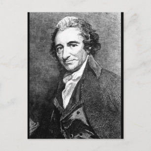 Thomas Paine.  Afbeelding _War kopiëren Briefkaart