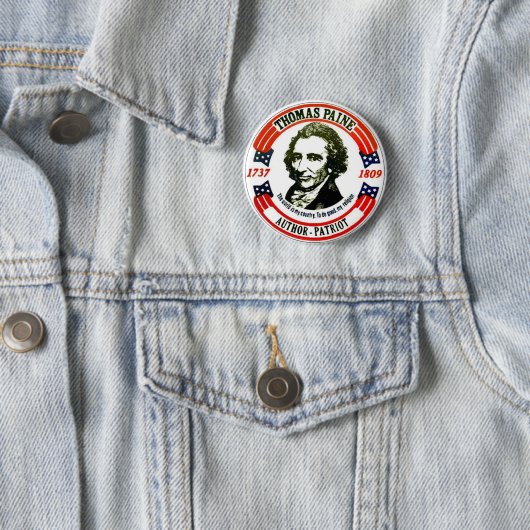 Thomas Paine - Button (In situ)