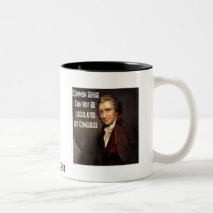 Thomas Paine Common Sense Cup Tweekleurige Koffiemok