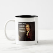 Thomas Paine Common Sense Cup Tweekleurige Koffiemok (Links)