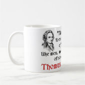 Thomas Paine: De grenzen van de vrijheid! Koffiemok (Links)