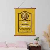 Thomas Paine Hangend Wandkleed (Slaapkamer)
