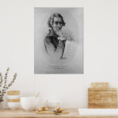 THOMAS PAINE Lithograaf door Peter Kramer Poster (Keuken)