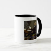 Thomas Paine "My Brethren" Citaat Gifts & Kaarten Mok (Voorkant rechts)