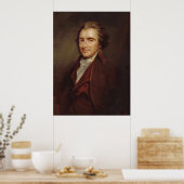 THOMAS PAINE Portrait by: Auguste Millière Print (Keuken)