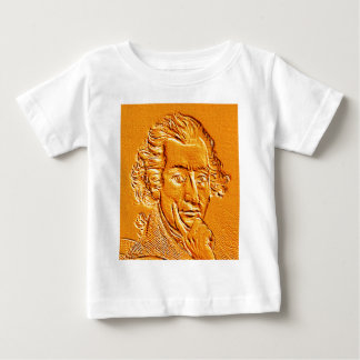 Thomas Paine portret in goud