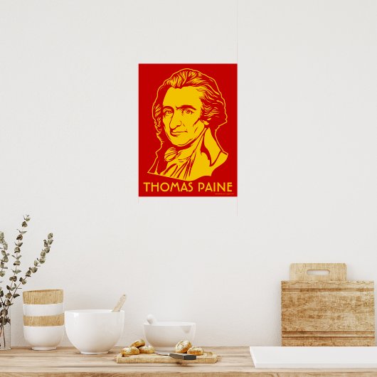 Thomas Paine Print (Keuken)