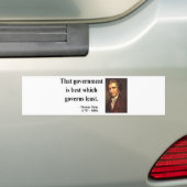 Thomas Paine Quote 1b Bumpersticker (Op auto)