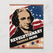 Thomas Paine Revolutionary Briefkaarten (Voorkant)