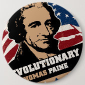 Thomas Paine Revolutionary Button (Voorkant)