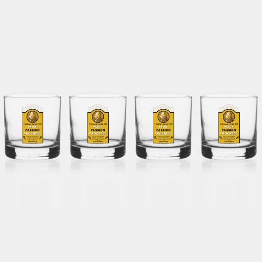 Thomas Paine Whisky Glas (Voorkant)