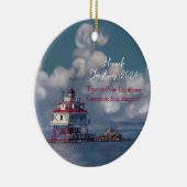 Thomas Point Lighthouse gepersonaliseerd Ornament (Rechts)