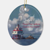 Thomas Point Lighthouse gepersonaliseerd Ornament (Links)