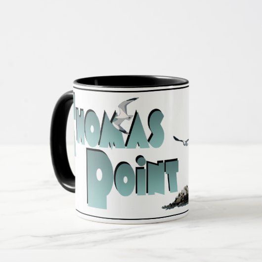 Thomas Point Lighthouse Mok (Voorkant links)