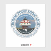 Thomas Point Shoal Light Sticker (Vel)