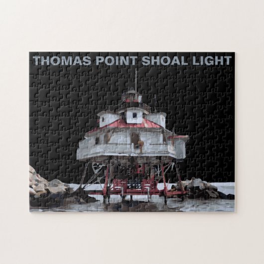 THOMAS-PUNT LICHT LEGPUZZEL (Horizontaal)