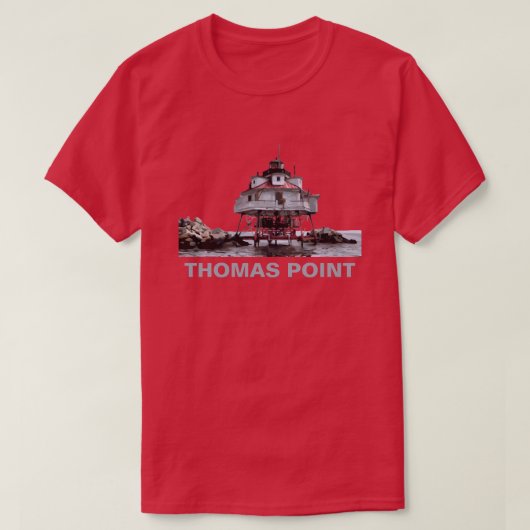 THOMAS-PUNT LICHT T-SHIRT (Design voorkant)