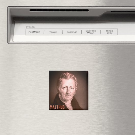 Thomas R. Malthus Magnet (Insitu (Vaatwasser))