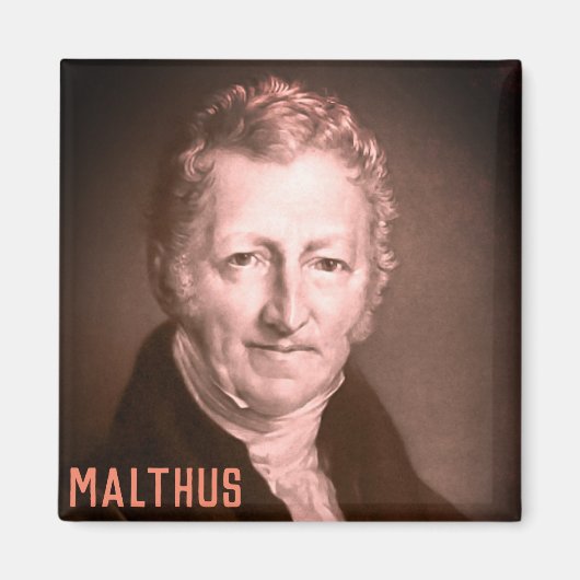 Thomas R. Malthus Magnet (Voorkant)