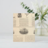 Thomas S Morton, fabrikant Morris Briefkaart (Staand voorkant)