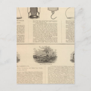 Thomas S Morton, fabrikant Morris Briefkaart