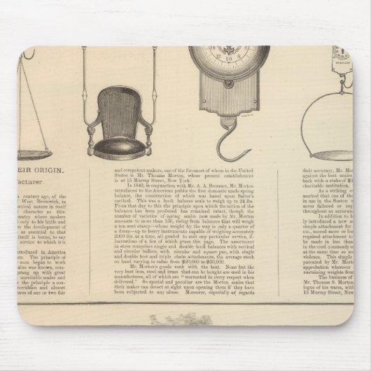 Thomas S Morton, fabrikant Morris Muismat (Voorkant)