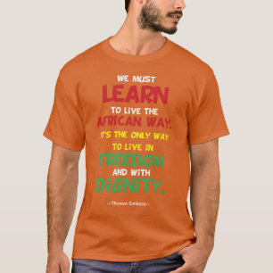 THOMAS SANGKARA Citaat meisje T-shirt