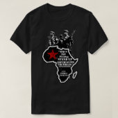 Thomas Sankara - Als de mensen op Imperia staan T-shirt (Design voorkant)