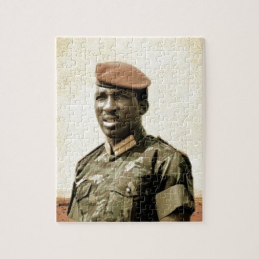 Thomas Sankara - Burkina Faso - Afrikaanse Preside Legpuzzel (Verticaal)