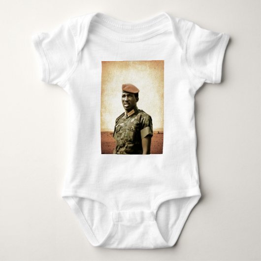 Thomas Sankara - Burkina Faso - Afrikaanse Preside Romper (Voorkant)