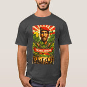 Thomas Sankara Revolutionair shirt Pan-Afrikaans t (Voorkant)