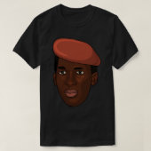 Thomas Sankara Sticker T-shirt (Design voorkant)